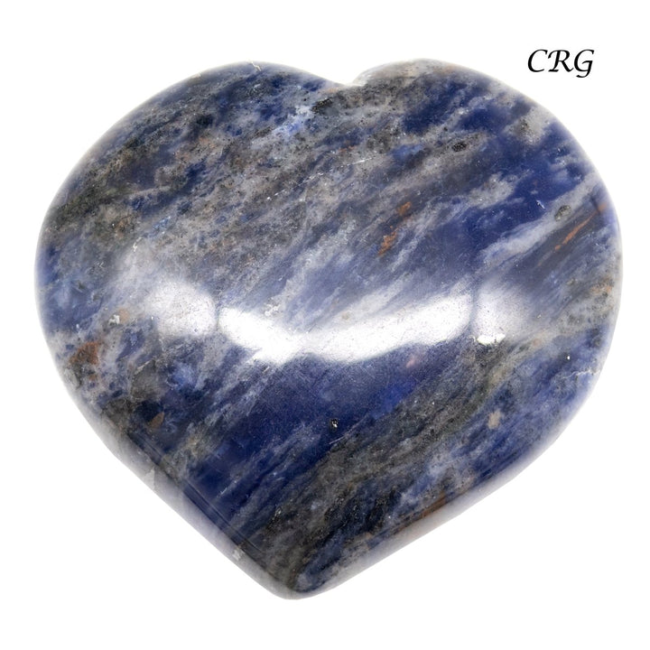 Sodalite Puffy Heart - 1" - 1.5" - Qty 1Crystal River Gems