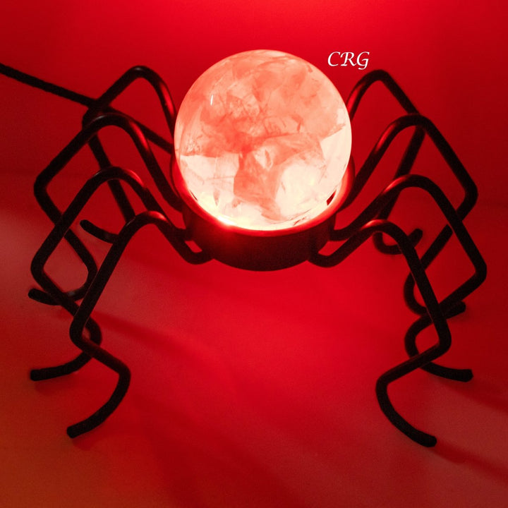 Qty 1 - Spider Sphere Holder Lamp (no sphere included)Crystal River Gems