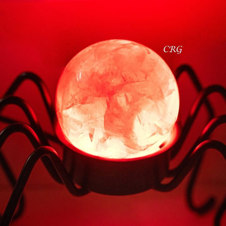 Qty 1 - Spider Sphere Holder Lamp (no sphere included)Crystal River Gems