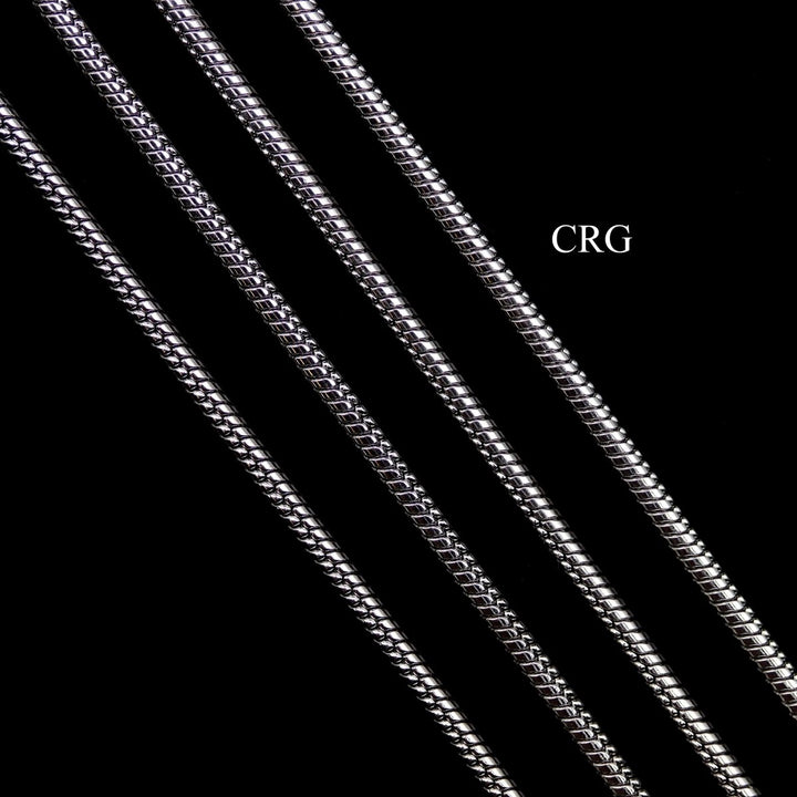 QTY 1 - Stainless Steel Snake Chain / 20"Crystal River Gems
