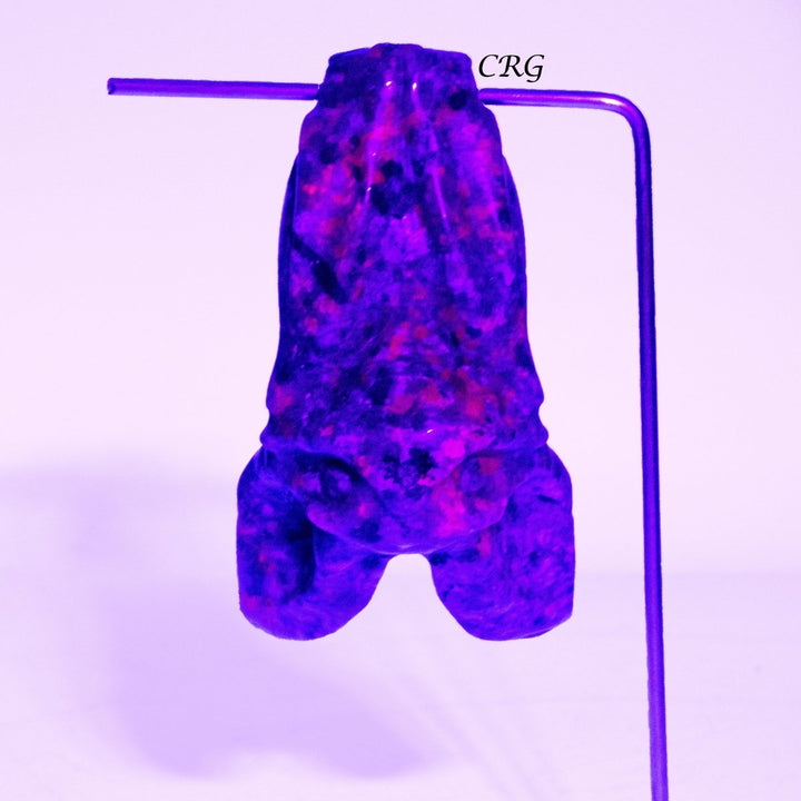 Qty 1 - Syenite Hanging BatCrystal River Gems