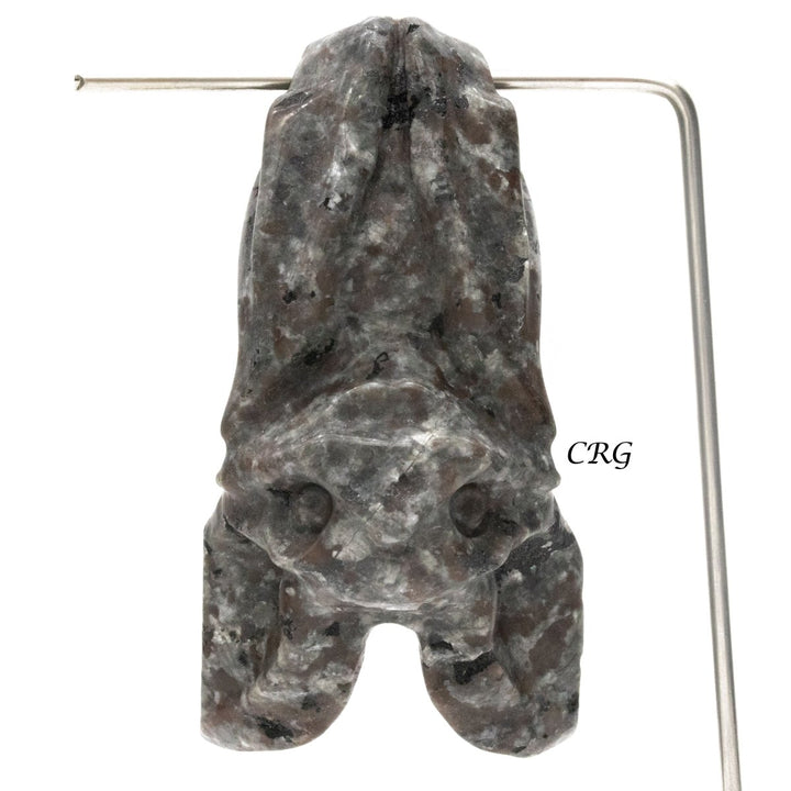 Qty 1 - Syenite Hanging BatCrystal River Gems