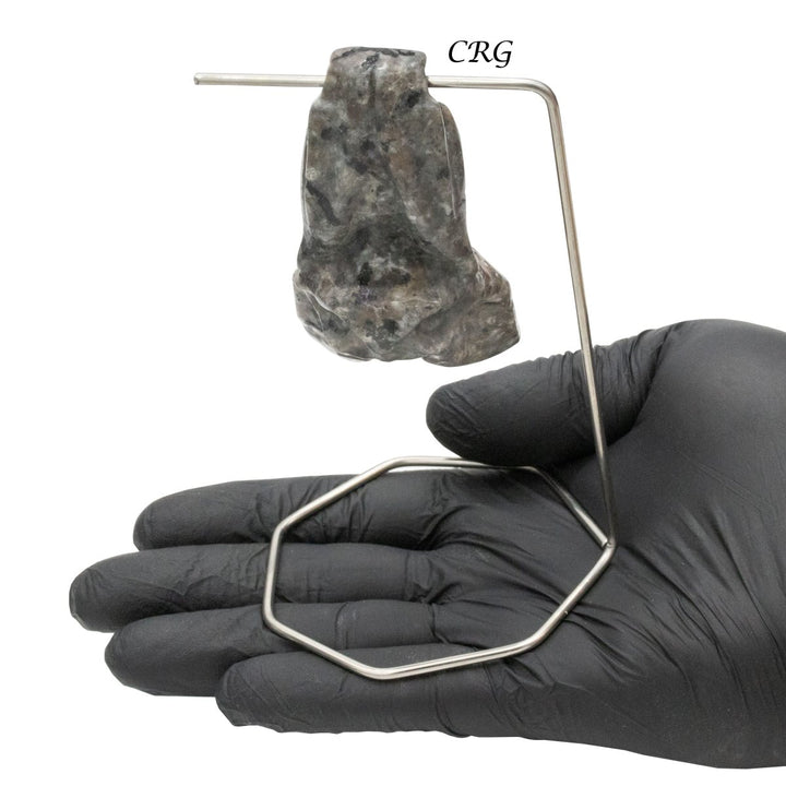 Qty 1 - Syenite Hanging BatCrystal River Gems