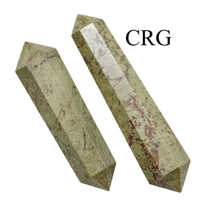 QTY 1 - Vesuvianite Double Terminated Point / 3 - 5" AVGCrystal River Gems