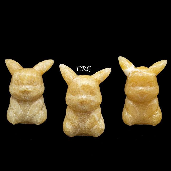 Qty 1 Yellow Calcite Nostalgia FigurineCrystal River Gems