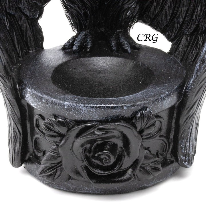 Raven Sphere Stand Set of 3Crystal River Gems