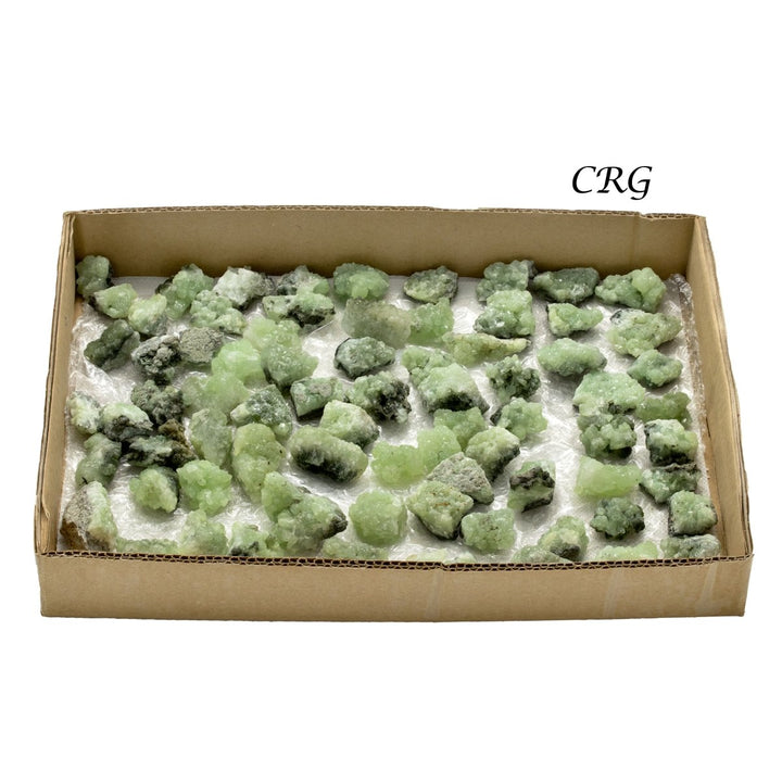 Raw Prehnite / 20 - 40mm AVG - 1 FLATCrystal River Gems