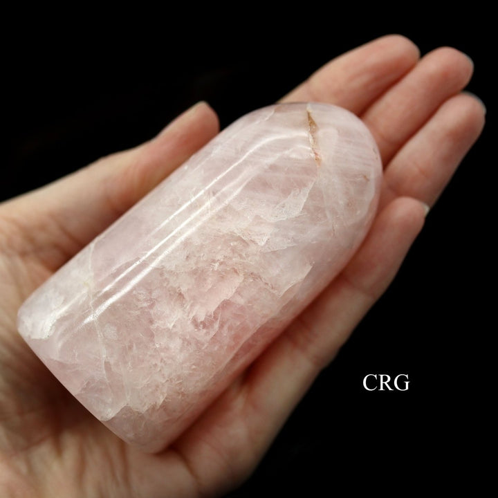 Rose Quartz Freeform Boulder - 3" - 5" - QTY 1Crystal River Gems