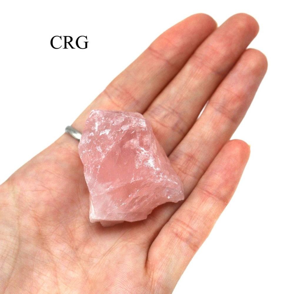 Rough Brazil Rose Quartz Pieces Wholesale Raw Crystals Minerals GemstonesCrystal River Gems