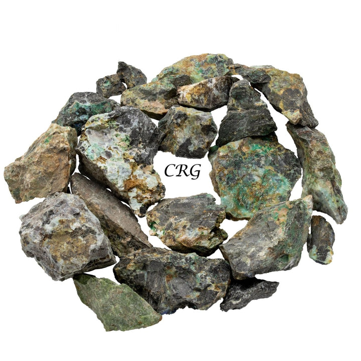 Rough Chrysocolla / 2 - 3" AVG - 1 KILO LOTCrystal River Gems
