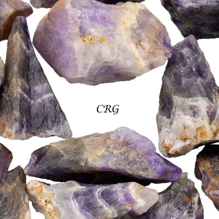 Rough Mixed Amethyst / 1 - 2" AVG - 1 KILO LOTCrystal River Gems
