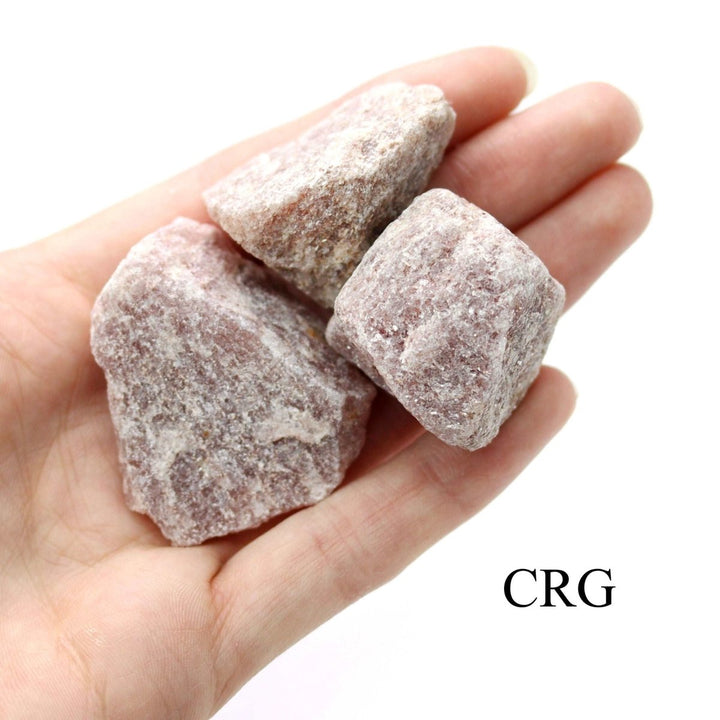 Rough Pink Aventurine / 1 - 2" AVG - 1 KILO LOTCrystal River Gems