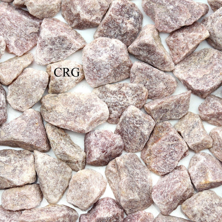 Rough Pink Aventurine / 1 - 2" AVG - 1 KILO LOTCrystal River Gems