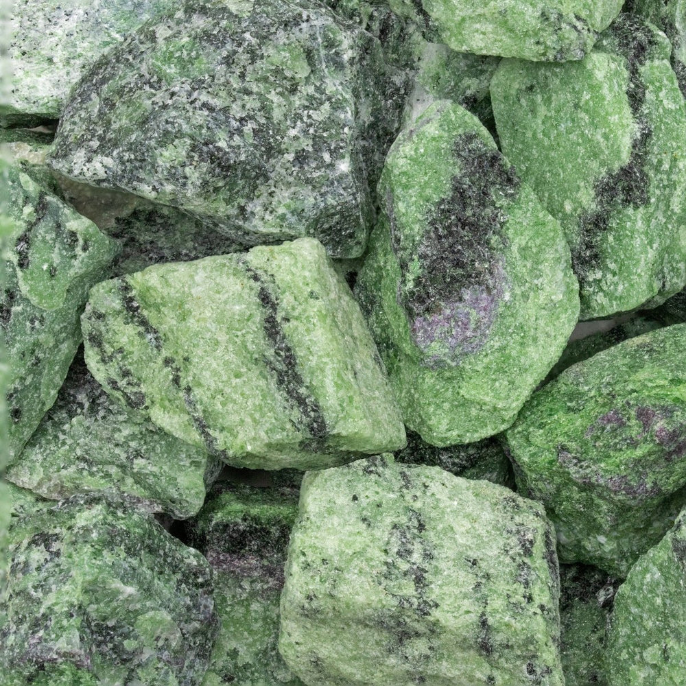 Ruby Zoisite Rough (Size 1 To 2 Inches) Wholesale Raw Crystals Minerals GemstonesCrystal River Gems