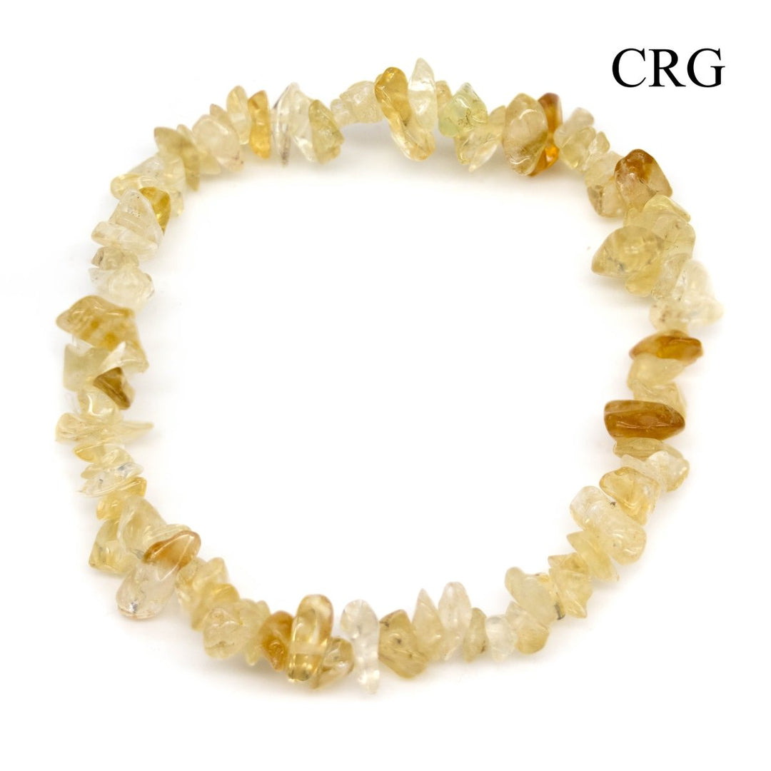 Dark Citrine Chip Bracelets - 4-7 mm - SET OF 4