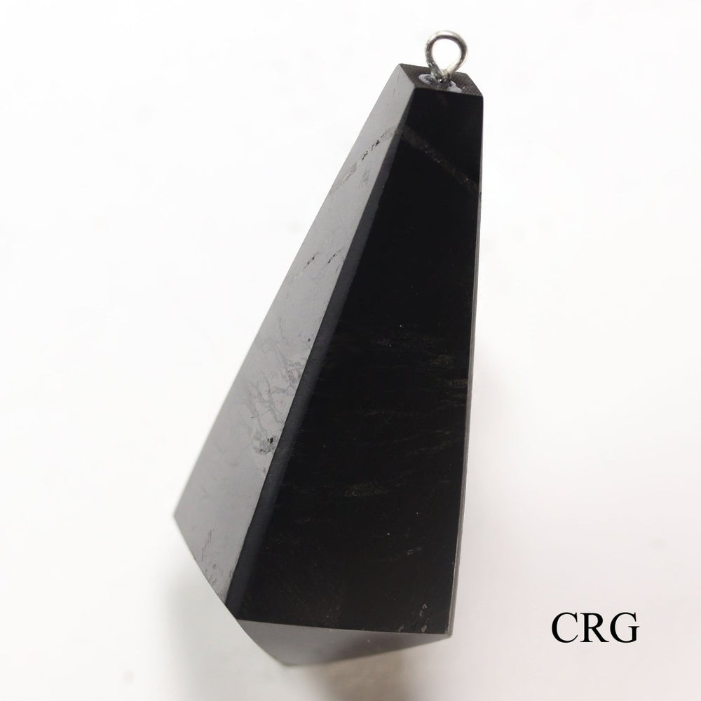 SET OF 4 - Shungite Pendulum Pendant / 50mm AVGCrystal River Gems