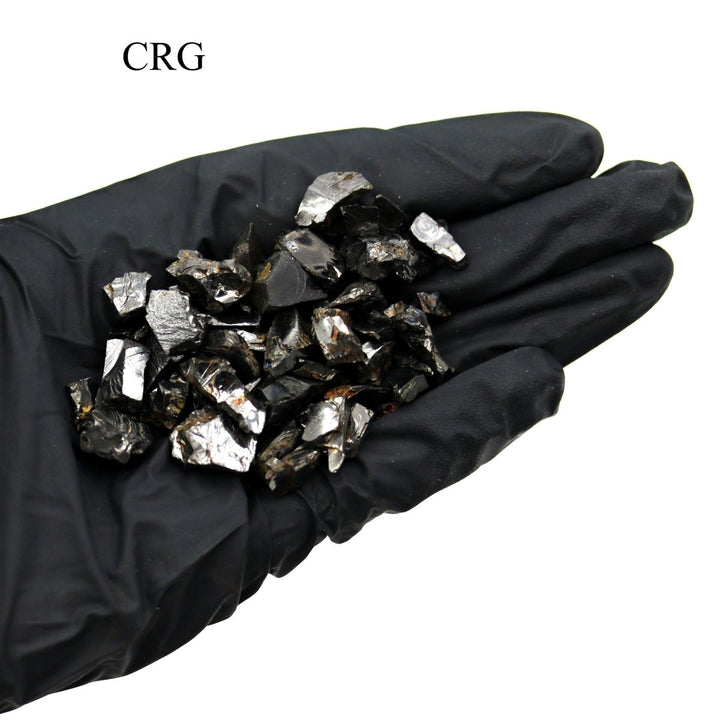 Shungite Small Elite Crystal (50 Grams) Size 0.5 to 1 Inch Raw Crystal Mineral LotCrystal River Gems
