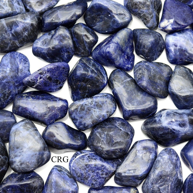 Sodalite Extra Quality Tumbled Pieces from Brazil (Size 20 to 40 mm) Crystals Minerals Gemstones