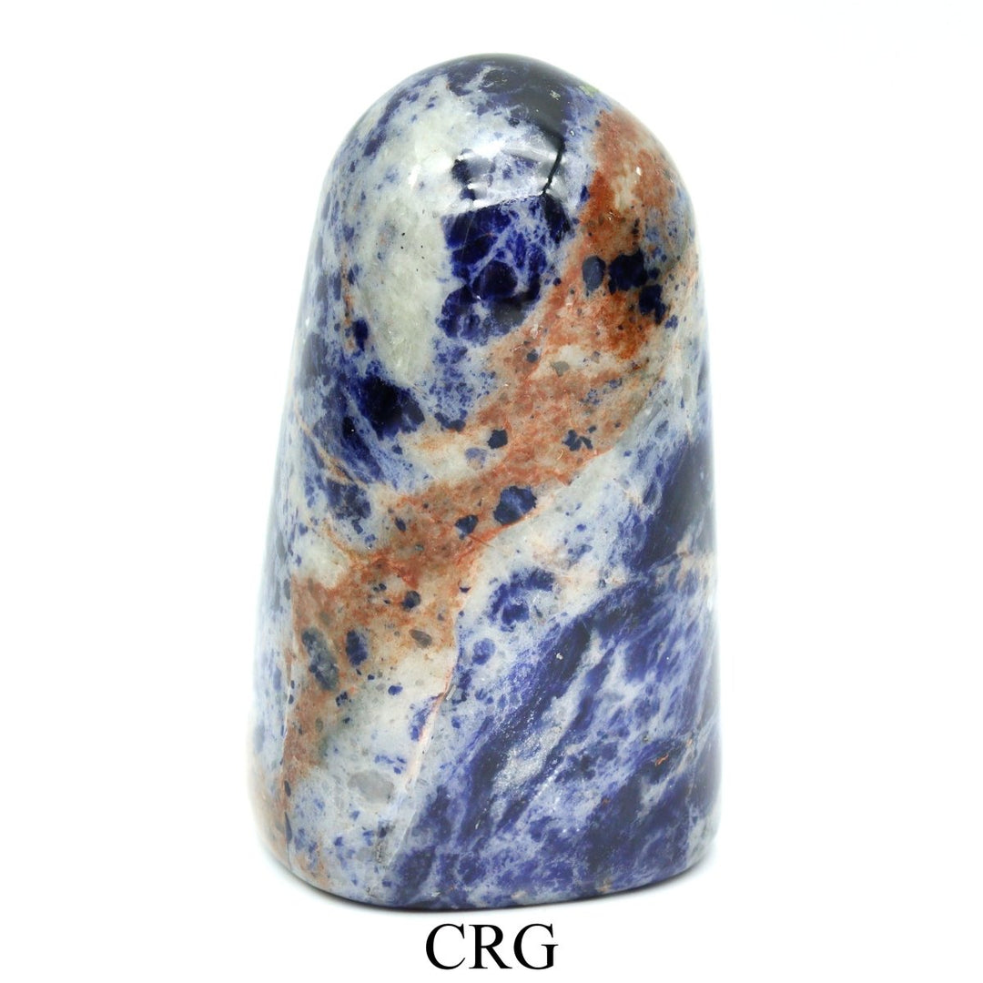 Sodalite Freeform Boulder (1 Piece) Size 3 to 5 Inches Standing Gemstone DecorCrystal River Gems