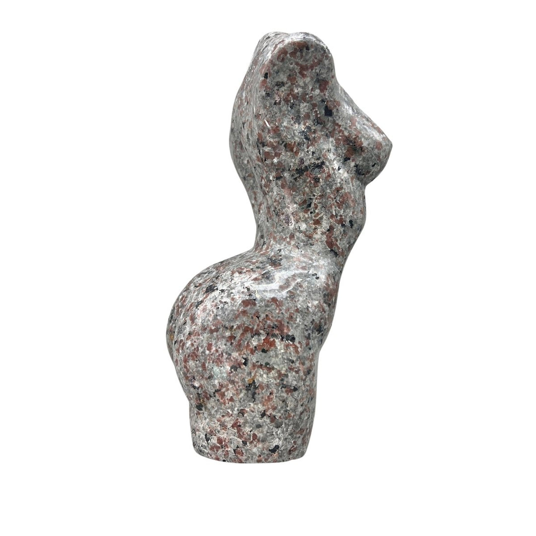 Sodalite Syenite Goddess Carving (8 inches) UV Reactive