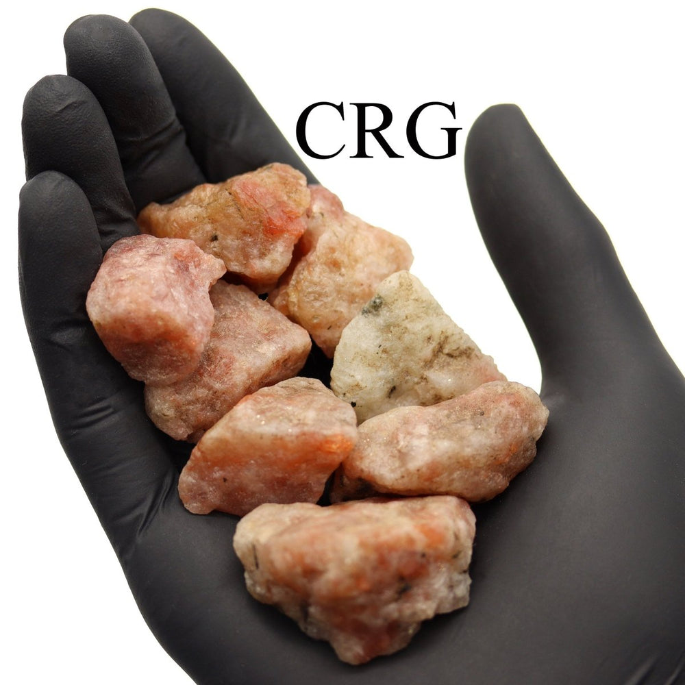 Sunstone Rough (25 to 40 mm) Bulk Wholesale Lot Crystals Minerals GemstonesCrystal River Gems