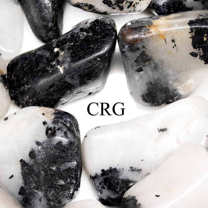 Tourmalated Quartz Tumbled (1 Pound) Size 1 to 2 Inches Wholesale Crystal LotCrystal River Gems