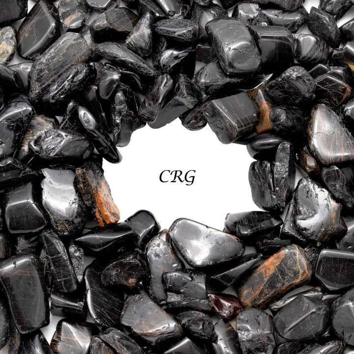 Tourmaline Tumbled Chips (1 Pound) Size 10 to 20 mm Polished Crystal GemsCrystal River Gems