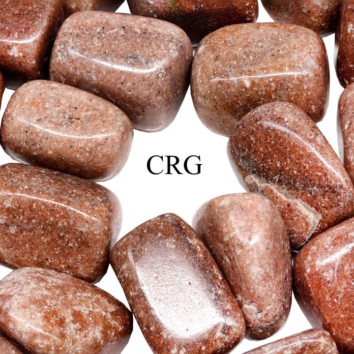 Tumbled Red Quartz / 20 - 40mm AVG - 1 KILO LOTCrystal River Gems