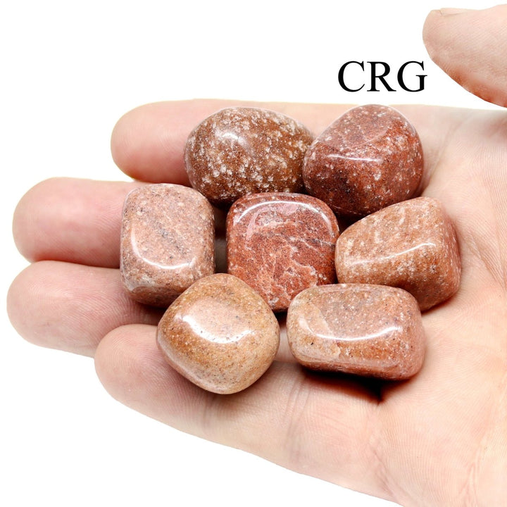 Tumbled Red Quartz / 20 - 40mm AVG - 1 KILO LOTCrystal River Gems