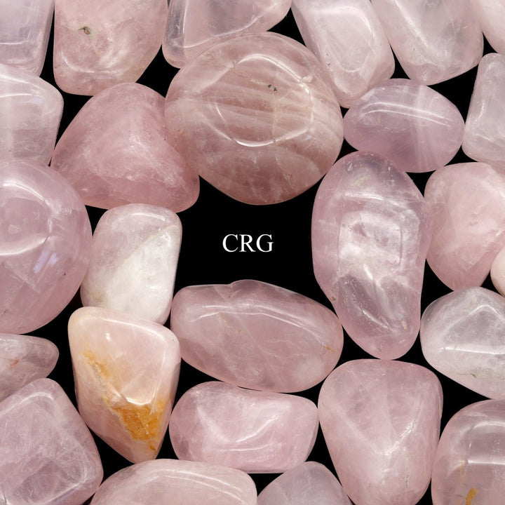Tumbled Rose Quartz / 30 - 60mm AVG - 1 KILO LOTCrystal River Gems