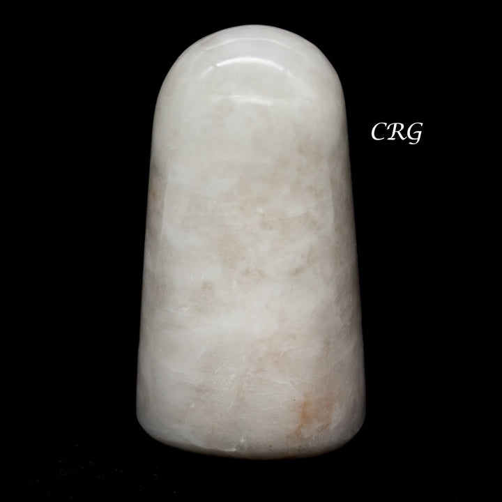 White Agate Freeform Boulder (3 - 5 in) Polished Gemstone Sculpture (1 pc)Crystal River Gems
