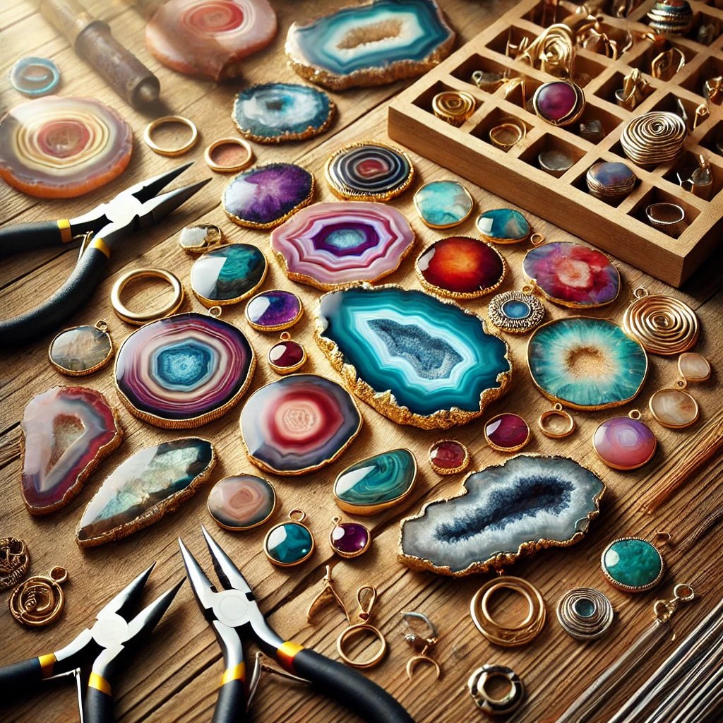 Agate Slices for Arts & Crafts - Crystal River Gems