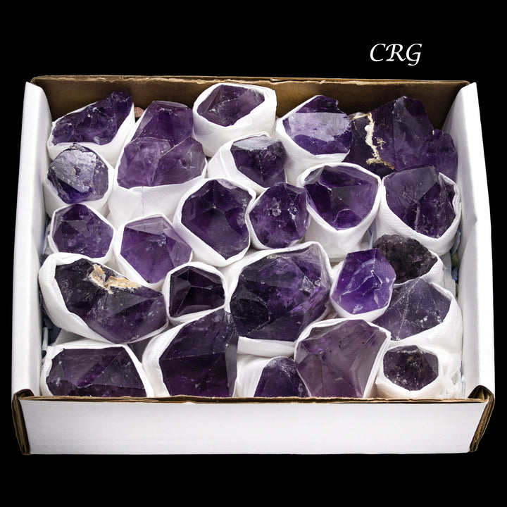 Amethyst Mixed Raw Point Flat (1.5 To 2 Inches) (1 Flat)