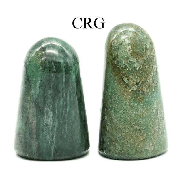 Green Jade Freeform Boulder (1 Piece) Size 3 to 5 Inches Polished Standing Gemstone