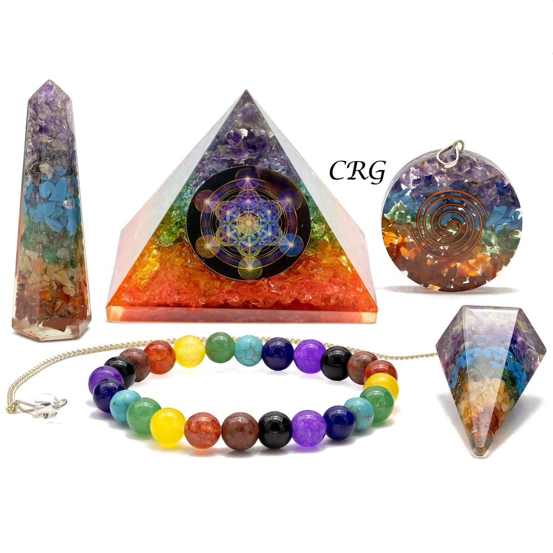 7 Stone Combination Kit (1 - 3in) (5Pcs)Crystal River Gems