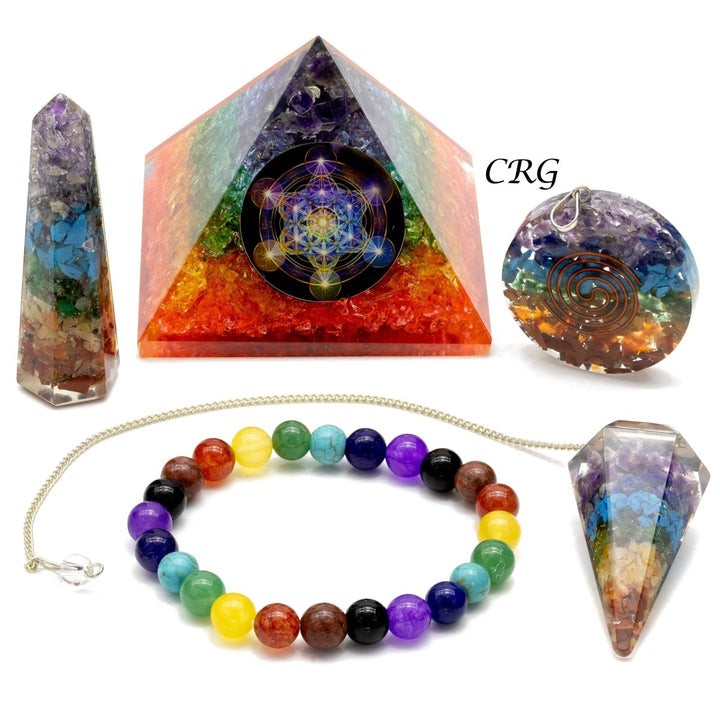 7 Stone Combination Kit (1 - 3in) (5Pcs)Crystal River Gems