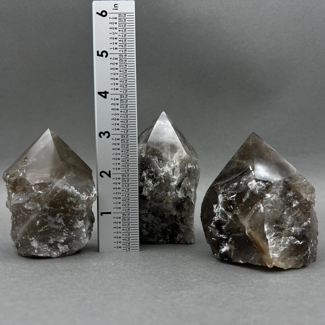 Smoky Quartz Top Polished Point (1 KILO) Gemstone Home Decor Wholesale Crystal Supply