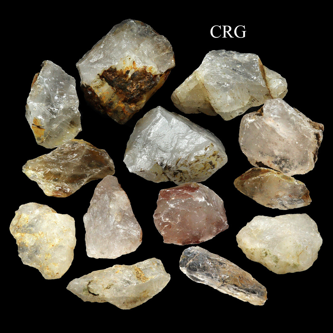 Crystal Quartz Rough (Size 2 to 5 Inches) Bulk Wholesale Lot Crystal Gemstones