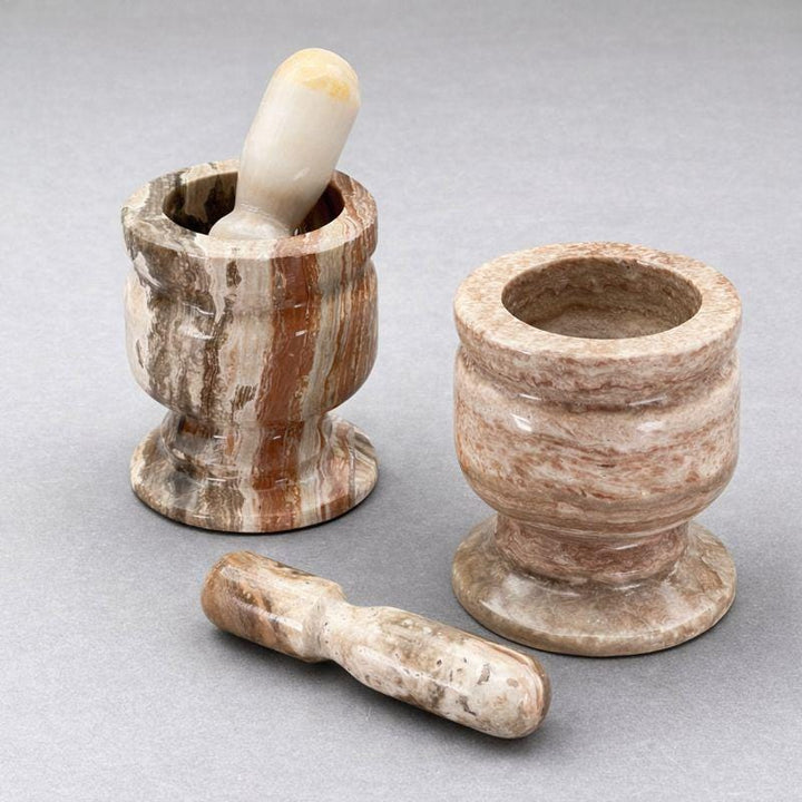 Onyx Mortar and Pestle (1 Piece) Crystal Gemstone Home Decor