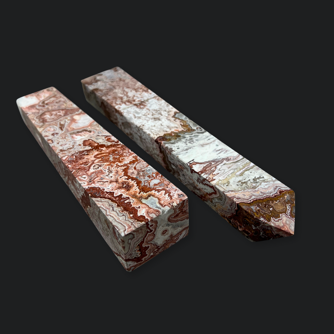 Crazy Lace Agate Tower 7 to 12 Inches (1 Piece)