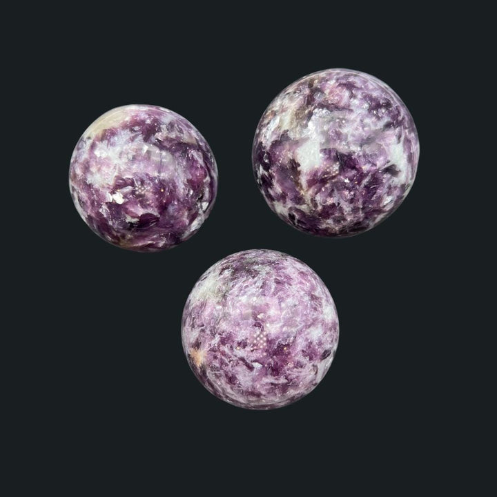 Purple Mica Sphere Gemstone (48-58mm)