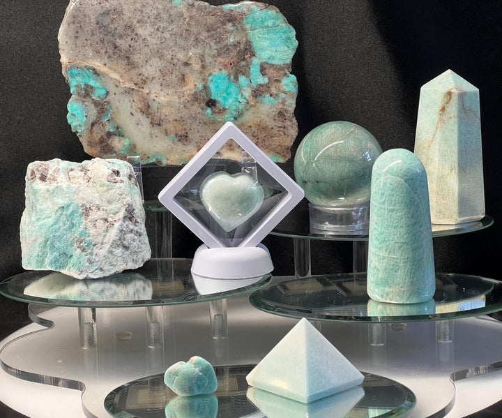 Amazonite Crystal Bundle Lot (5 LBs) Bulk Wholesale Gemstone Décor CollectionCrystal River Gems