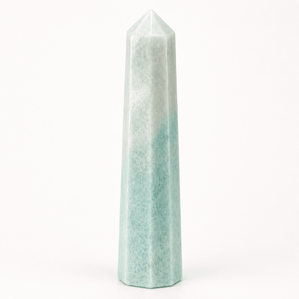 Amazonite Obelisk Tower (Set of 2)Crystal River Gems