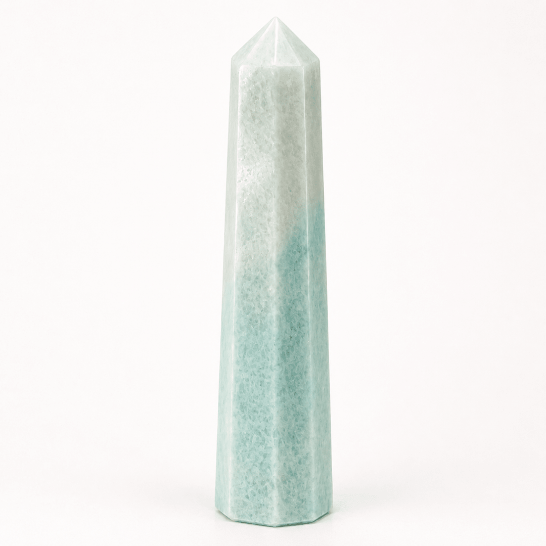 Amazonite Obelisk Tower (Set of 2)Crystal River Gems