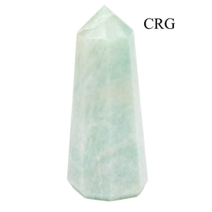 Amazonite Thick Point (1 Piece) Size 2.5 Inches 8-Sided Crystal Gemstone Tower