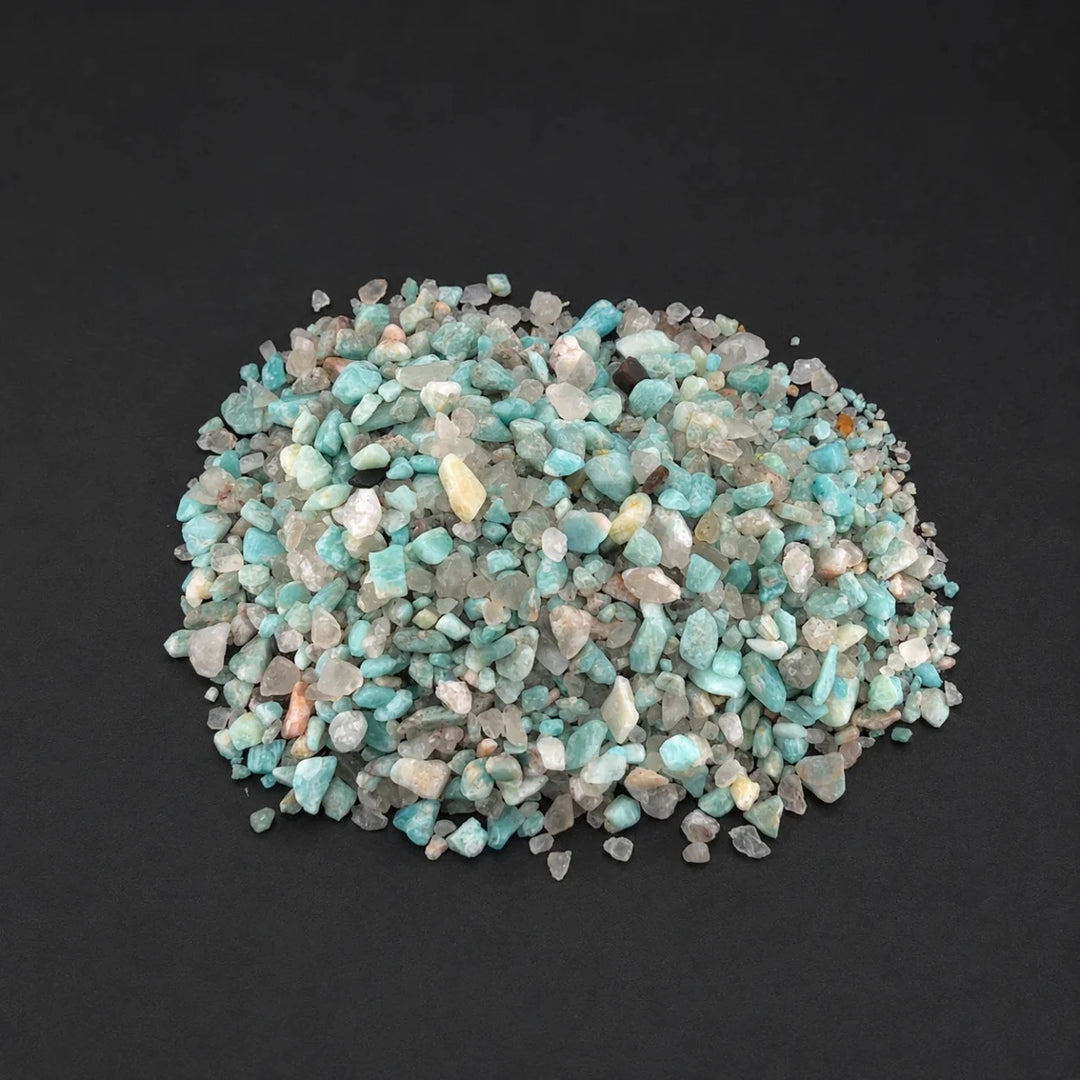 Amazonite Tumbled Chips (100 Grams) Size 10 to 20 mm Polished Crystal GemsCrystal River Gems