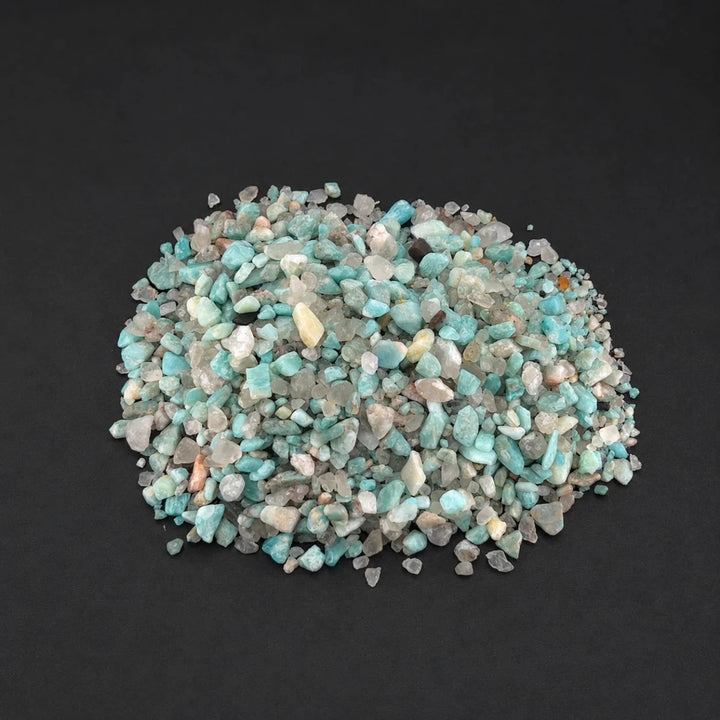 Amazonite Tumbled Chips (100 Grams) Size 10 to 20 mm Polished Crystal GemsCrystal River Gems