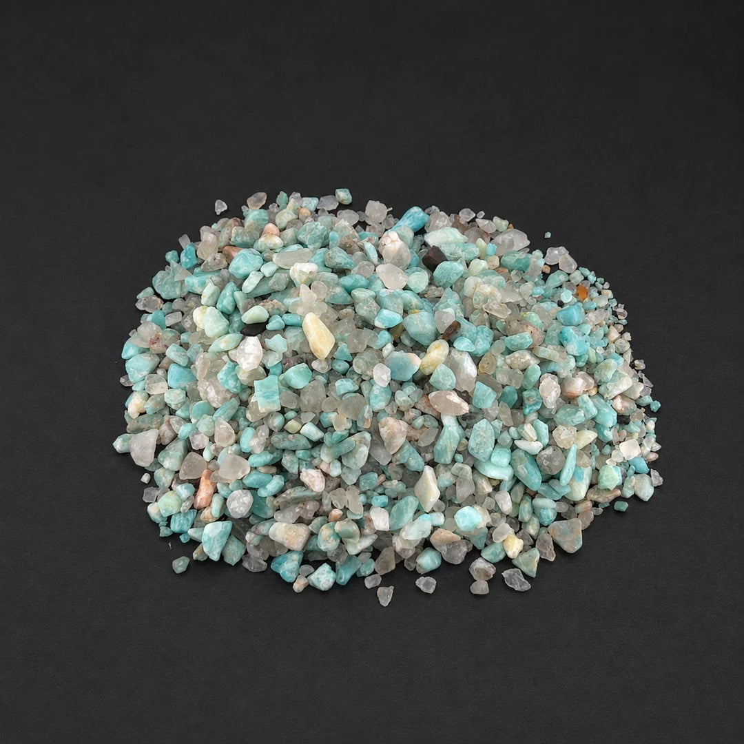 Amazonite Tumbled Chips (100 Grams) Size 10 to 20 mm Polished Crystal Gems