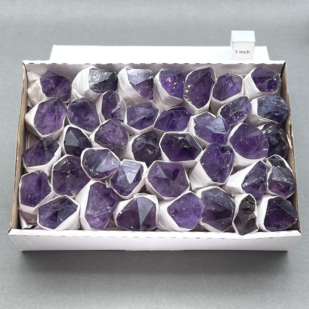 Amethyst Extra Quality Raw Points Large FlatCrystal River Gems