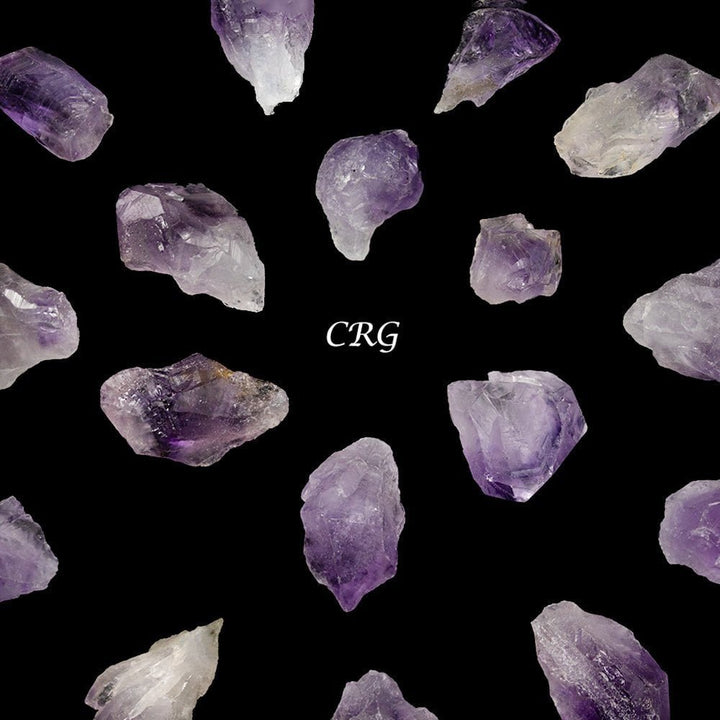 Amethyst Mini Points Size 0.5 to 2 Inches Crystals MineralCrystal River Gems